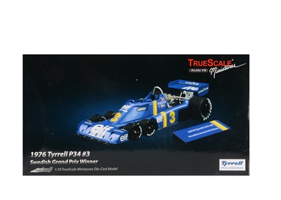 Lot 344 - A TSM Model 1:18 1976 Tyrrell P34 #3 Swedish Grand Prix Winner