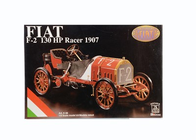 Lot 348 - A Pocher Rivarossi 1:8 Scale Model Kit - Fiat F-2 130 HP Racer 1907