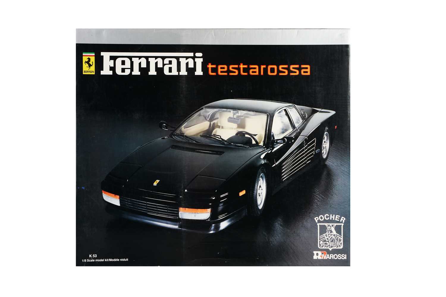 Lot 353 - A Pocher Rivarossi 1:8 Scale Model Kit - Ferrari Testarossa