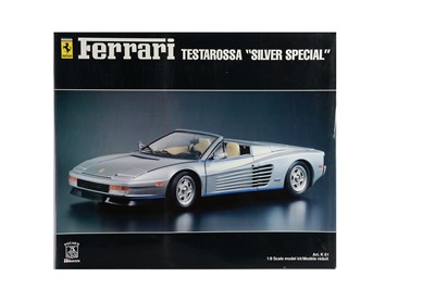 Lot 354 - A Pocher Rivarossi 1:8 Scale Model Kit - Ferrari Testarossa "Silver Special"