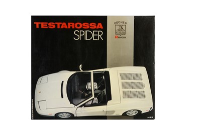 Lot 355 - A Pocher Rivarossi 1:8 Scale Model Kit - Ferrari Testarossa Spider