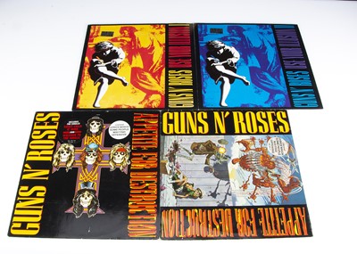 Lot 195 - Guns n Roses LPs
