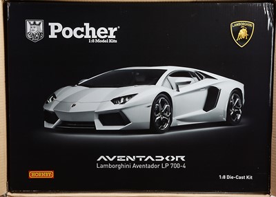 Lot 364 - A Pocher Hornby 1:8 Scale Model Kit - Lamborghini Aventador LP 700-4