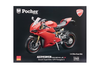 Lot 367 - A Pocher Hornby 1:4 Scale Model Kit - Ducati Superbike 1299 Panigale S