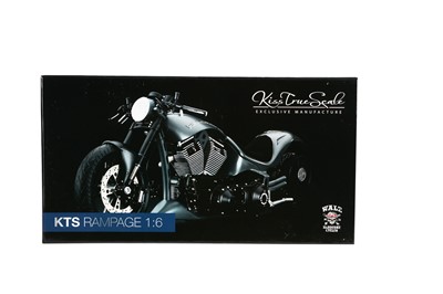 Lot 372 - A Kiss True Scale 1:6 KTS Rampage Motorcycle