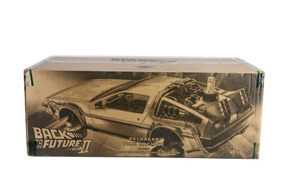 Lot 375 - A Hot Toys 1:6 Scale Back To The Future II Delorean Time Machine