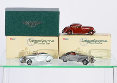 Lot 382 - Lansdowne 1:43 Scale White Metal Models