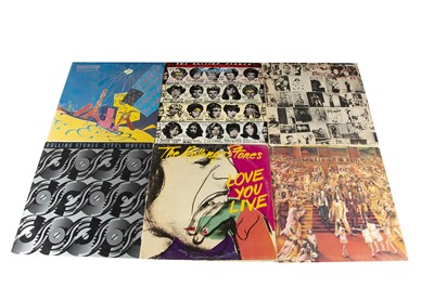 Lot 197 - Rolling Stones LPs