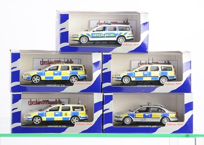 Lot 397 - Cheshire 999 Models & Similar 1:43 Scale Code 3 Police Vehicles