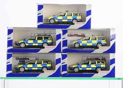 Lot 398 - Cheshire 999 Models & Similar 1:43 Scale Code 3 Police Vehicles