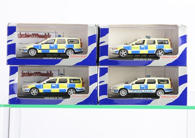 Lot 400 - Cheshire 999 Models & Similar 1:43 Scale Code 3 Police Vehicles