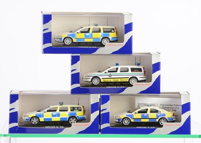 Lot 402 - 2D Models & Similar 1:43 Scale Code 3 Police Vehicles