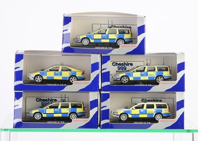 Lot 403 - Cheshire 999 & Keystone Models 1:43 Scale Code 3 Police Vehicles