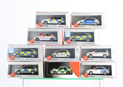 Lot 404 - J-Collection 1:43 Scale Police Vehicles