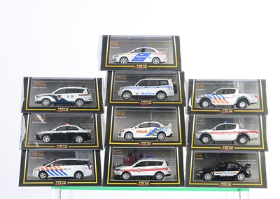 Lot 406 - Vitesse 1:43 Scale Police Vehicles