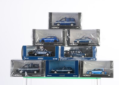 Lot 409 - Norev 1:43 Scale 'Gendarmerie' French Police Vehicles