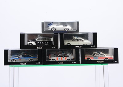 Lot 414 - Neo & Spark 1:43 Scale Police Vehicles