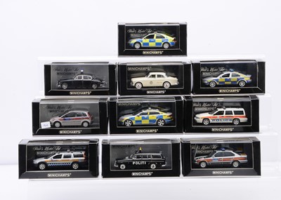 Lot 426 - 1:43 Scale Code 3 Police Vehicles