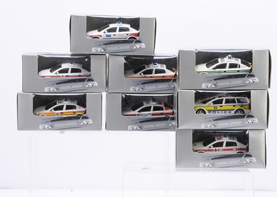 Lot 428 - Keystone Models & Similar 1:43 Scale Code 3 Vauxhall Astra Police Cars