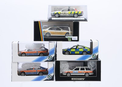 Lot 429 - 2D Models 1:43 Scale Code 3 Police Vehicles