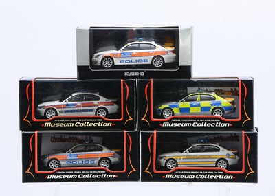 Lot 430 - Cheshire 999 Models & Similar 1:43 Scale Police Vehicles