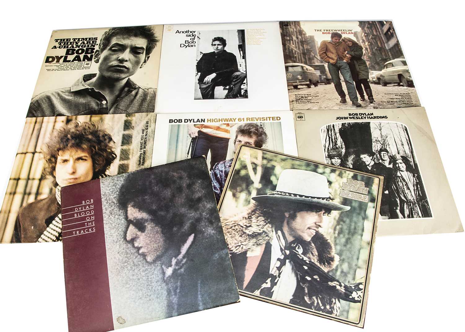 Lot 203 - Bob Dylan LPs