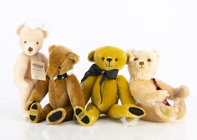 Lot 363 - Four limited edition Merrythought Teddy Bears