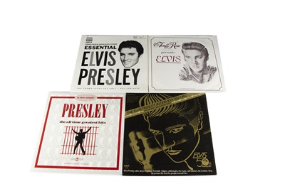 Lot 213 - Elvis Presley Promo Records
