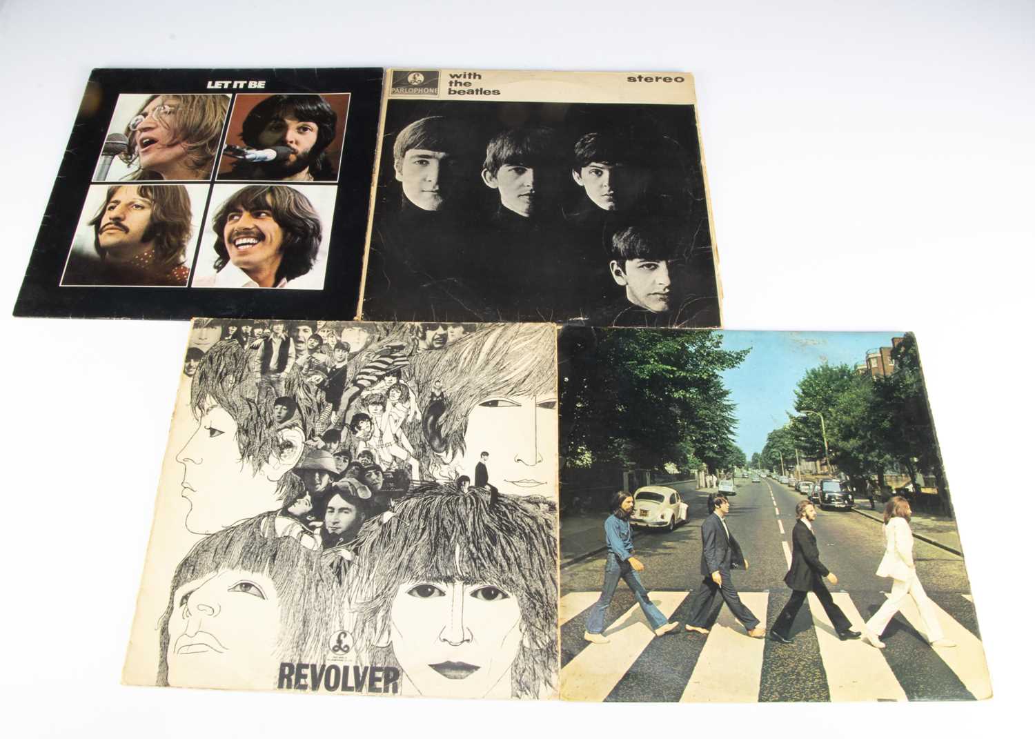 Lot 223 - Beatles LPs