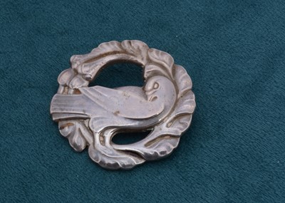 Lot 160 - A Georg Jensen dove brooch