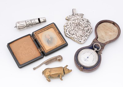 Lot 429 - Six Victorian and later collectable small items