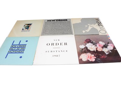 Lot 46 - New Order LPs / 12" Singles