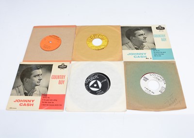 Lot 66 - Johnny Cash 7" Singles / EPs / Demos