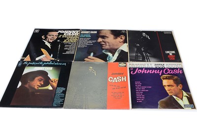 Lot 104 - Johnny Cash LPs