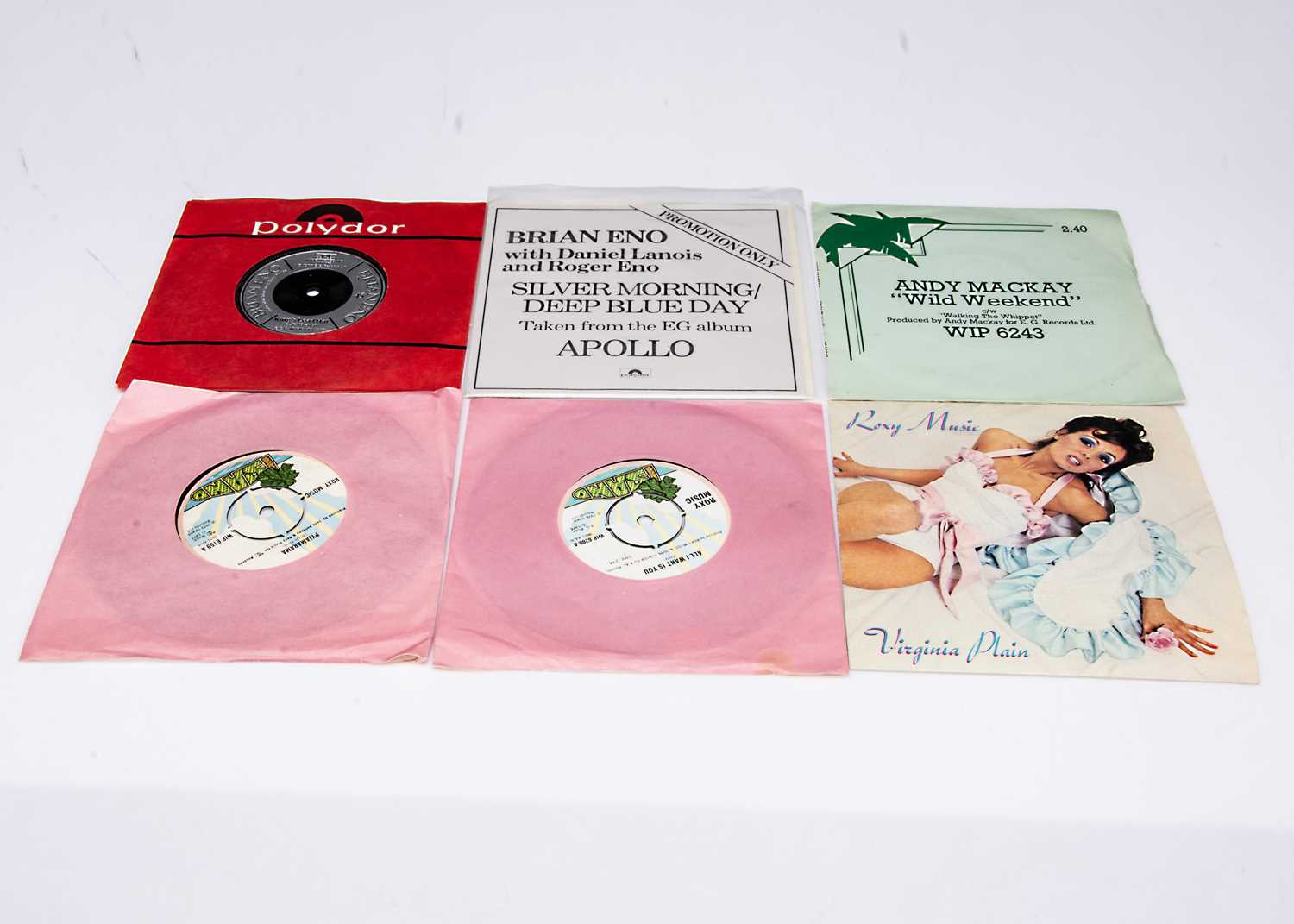 Lot 152 - Roxy Music and Solo 7" Singles