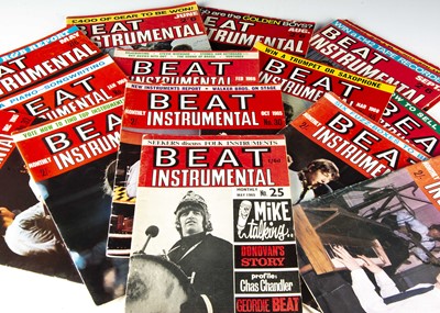 Lot 323 - Beat Instrumental Magazines