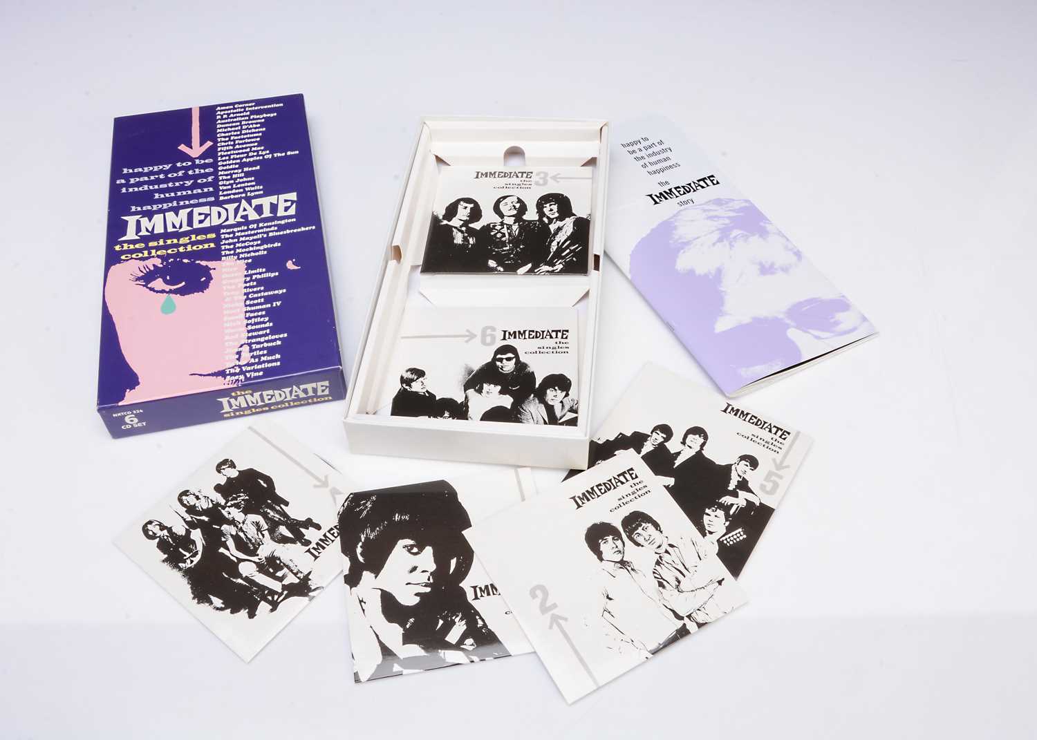 Lot 300 - Immediate Label CD Box Set