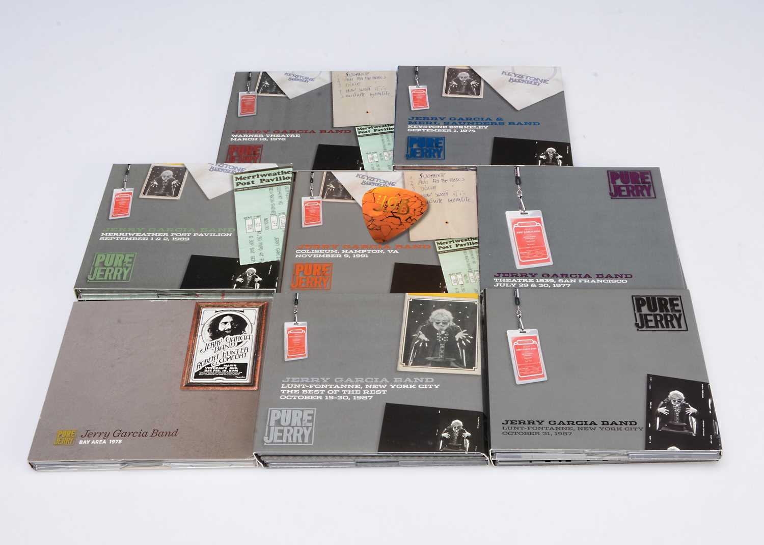 Lot 343 - Jerry Garcia CDs