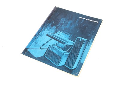 Lot 343 - Vox Guitar / Amplifier Sixties Catalogue