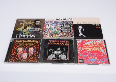 Lot 358 - Jack Bruce / Ginger Baker CDs