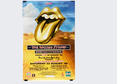 Lot 410 - Rolling Stones Bridges to Babylon Poster