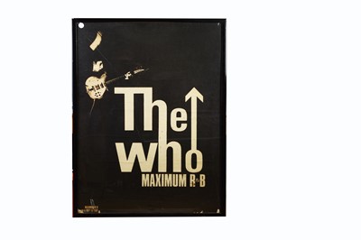 Lot 412 - The Who Poster