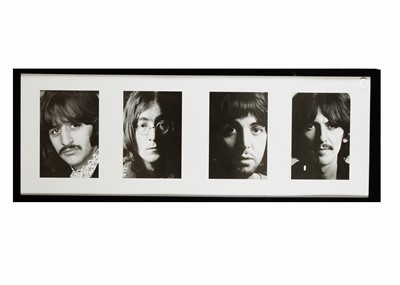 Lot 415 - Beatles White Album Photos Poster