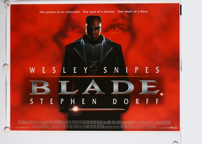 Lot 421 - Blade (1998) Quad Poster