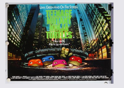 Lot 433 - Teenage Mutant Ninja Turtles (1990) Quad Poster