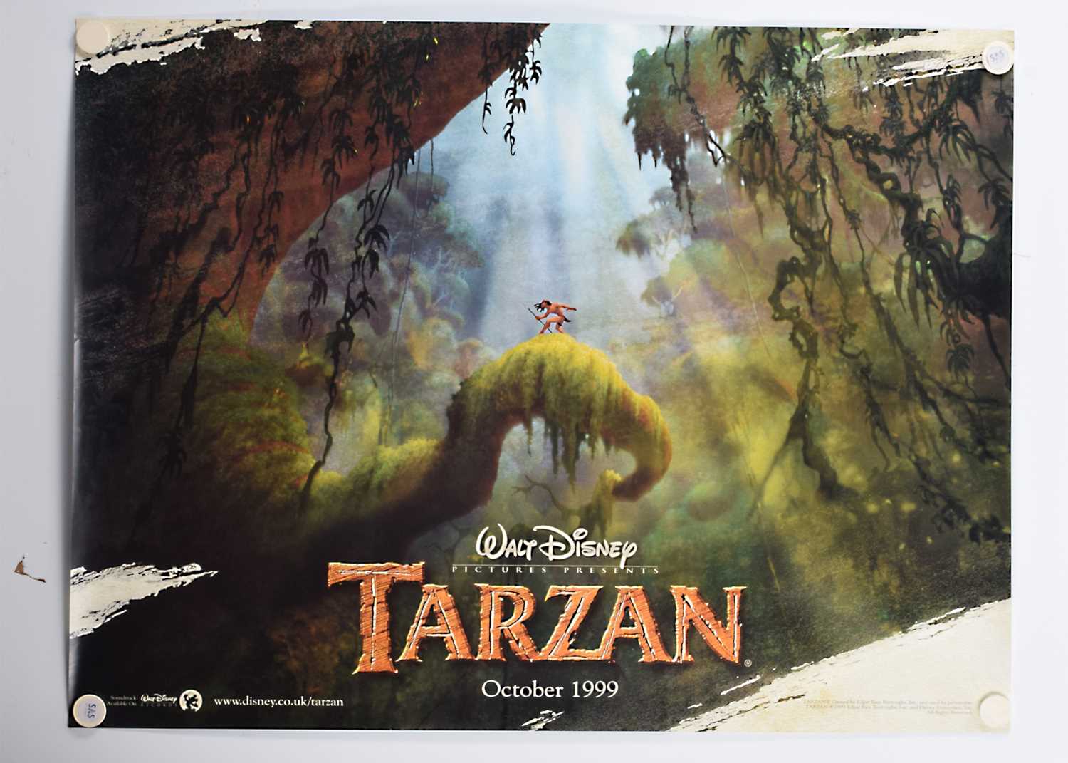 Lot 443 - Disney / Pixar / Cartoon Quad posters