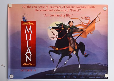 Lot 443 - Disney / Pixar / Cartoon Quad posters