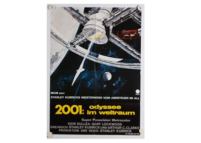 Lot 445 - 2001 Space Odyssey (R-1978) German A1 Film Poster