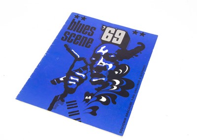 Lot 353 - Blues Scene '69 Concert Programme / Jimi Hendrix Advert