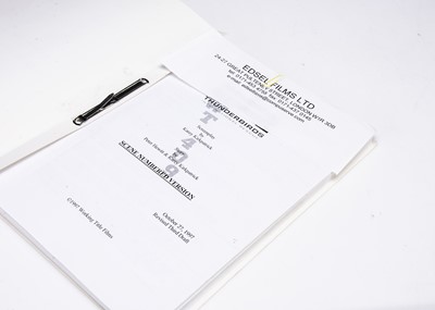 Lot 473 - Thunderbirds Film / Shooting Script